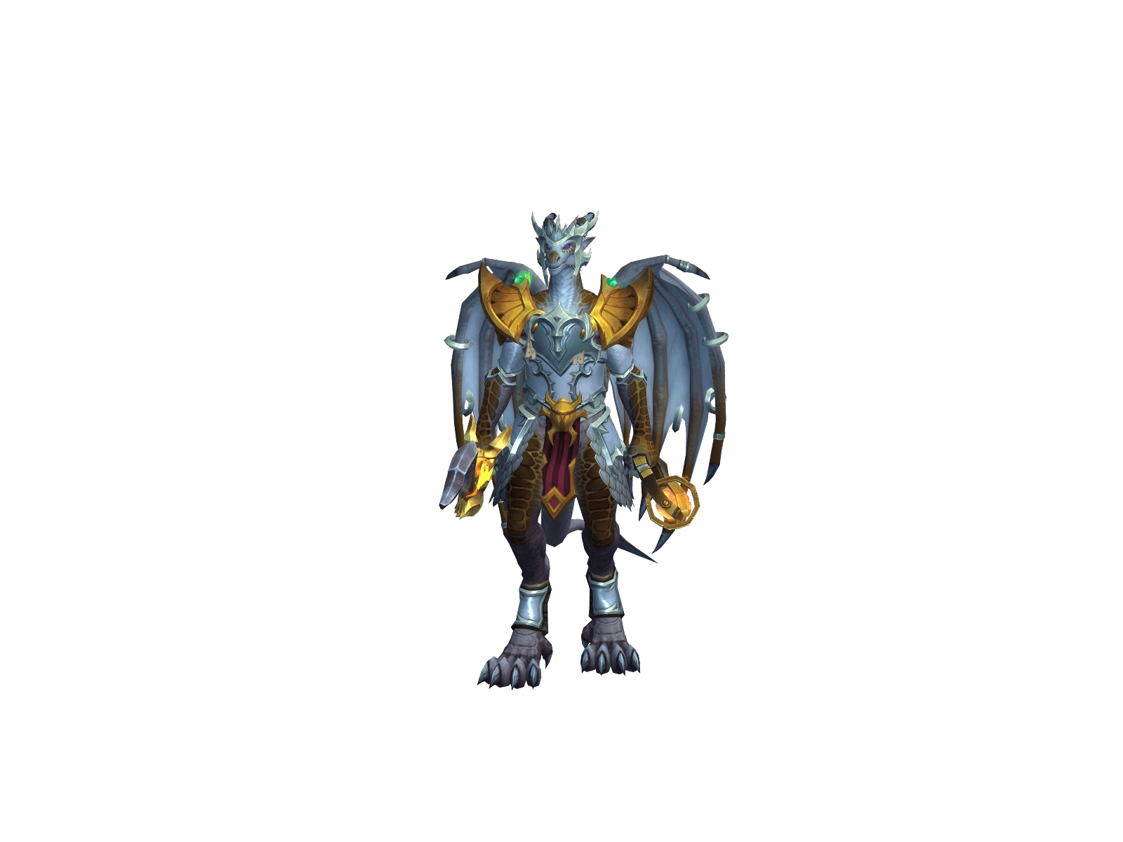 Full character render of Drakeflame