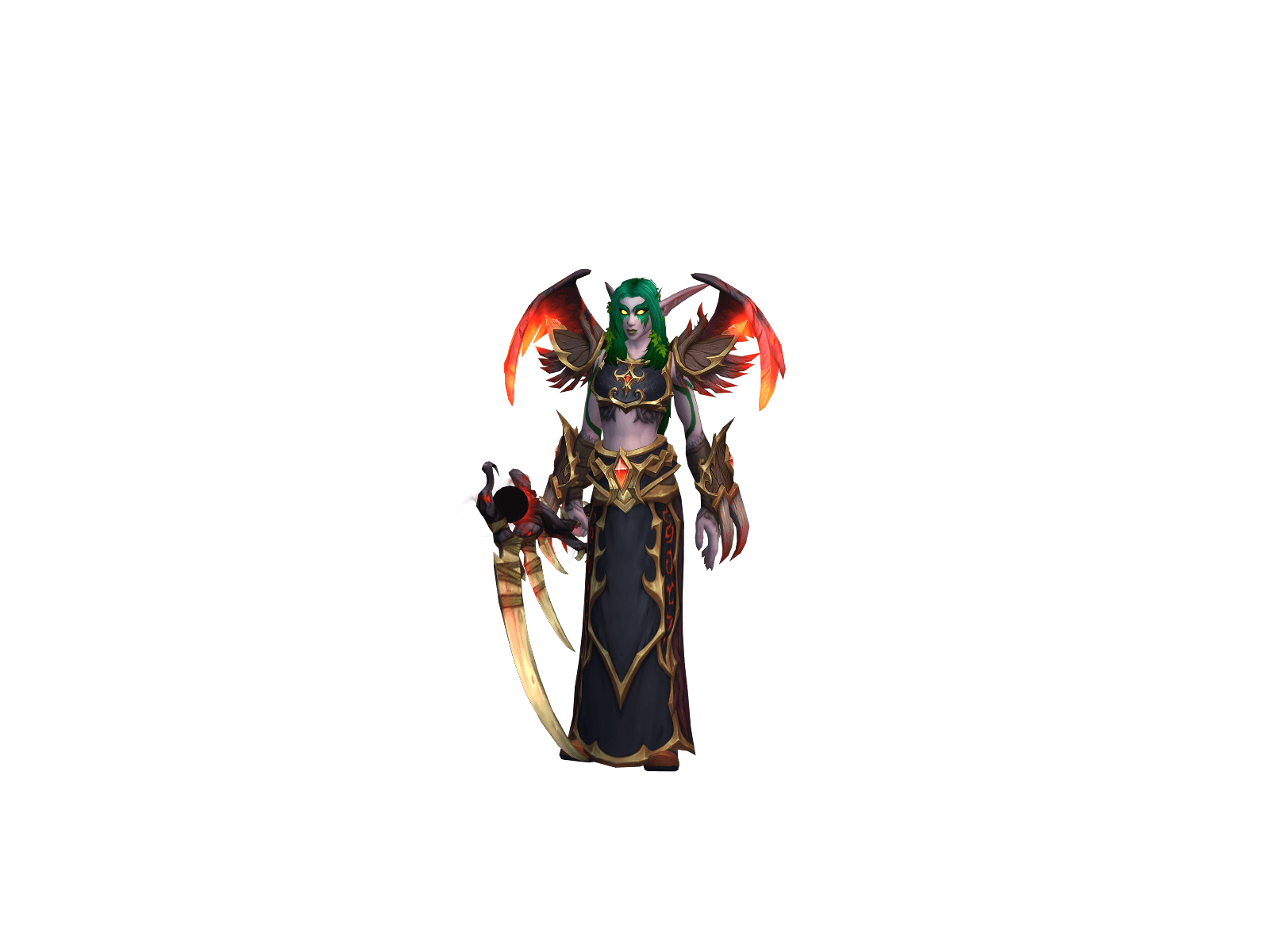 Full character render of Chrysalo