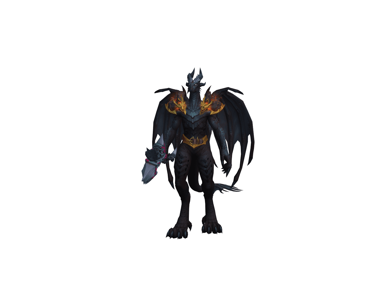 Full character render of Wingston