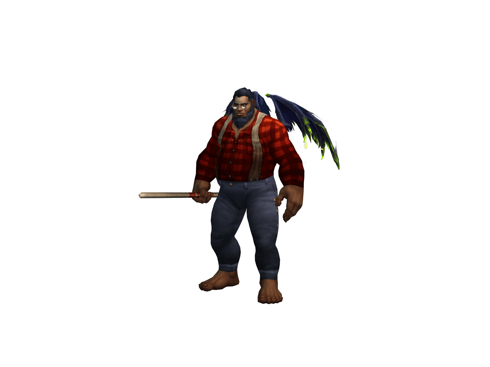 Full character render of Posêídon