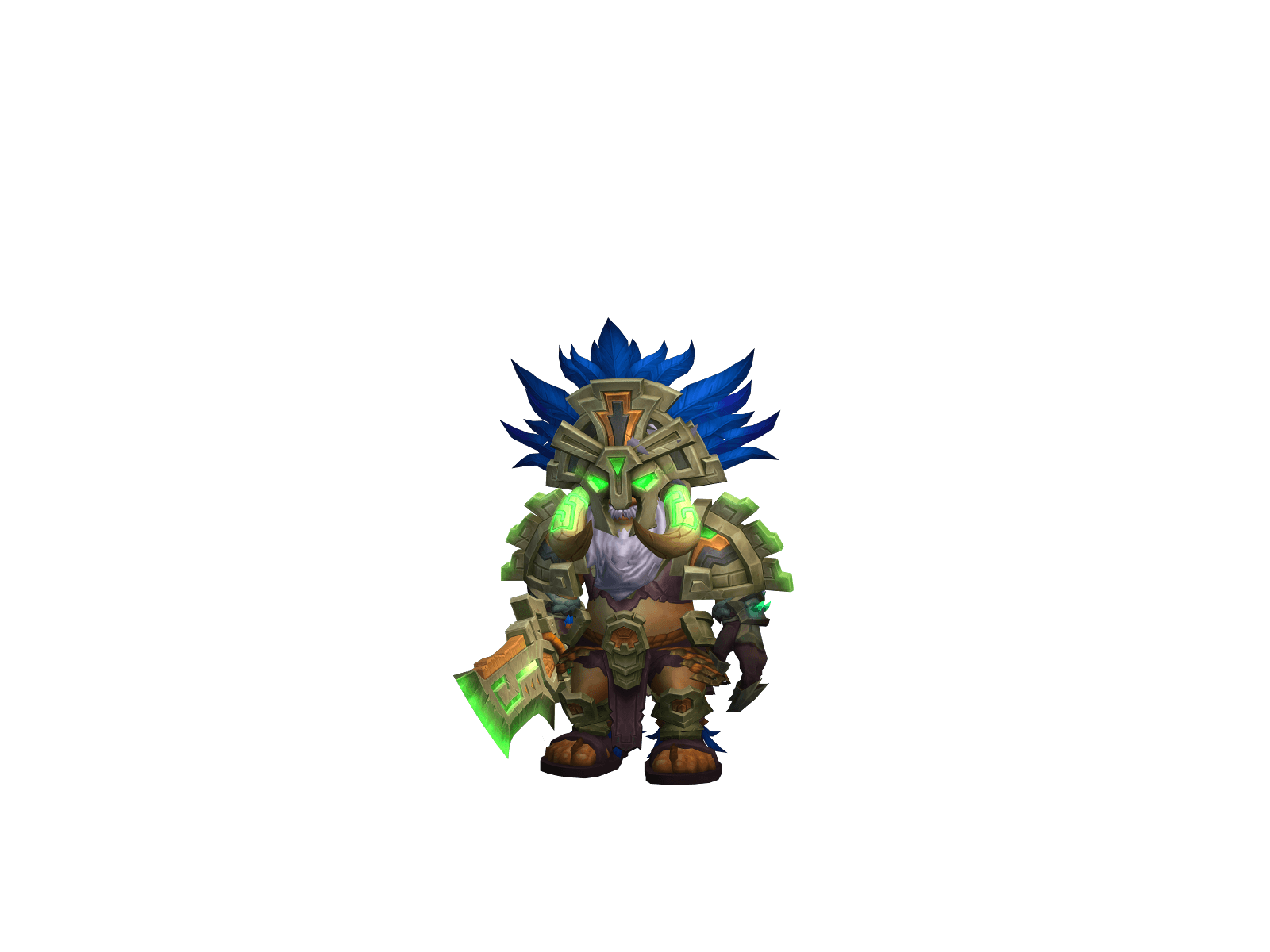 Full character render of Tirwar