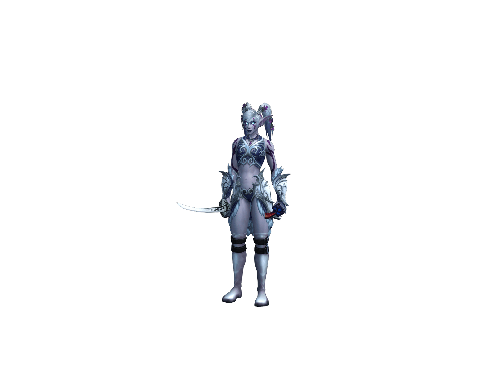 Full character render of Nøctürnë