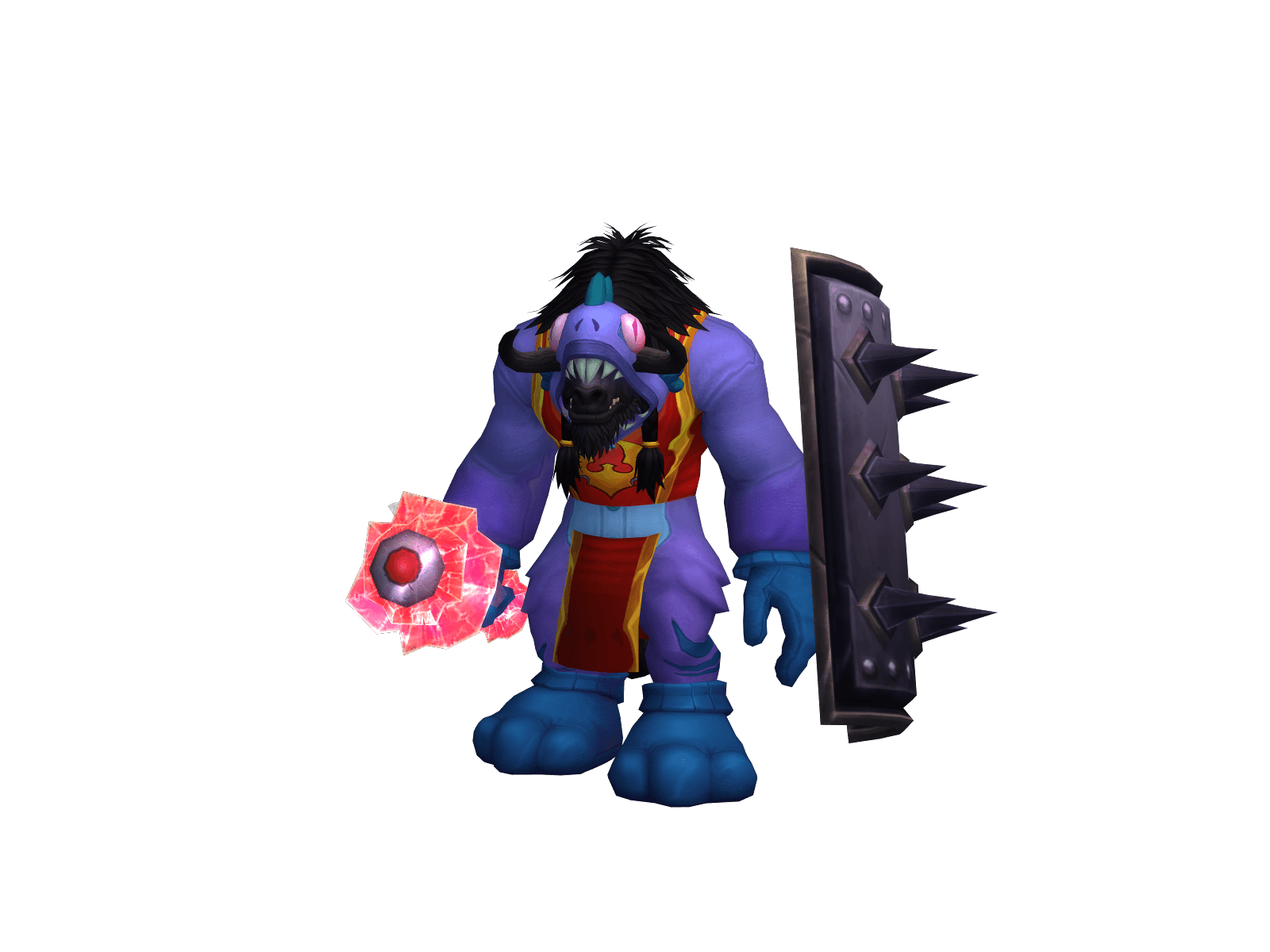 Full character render of Justo