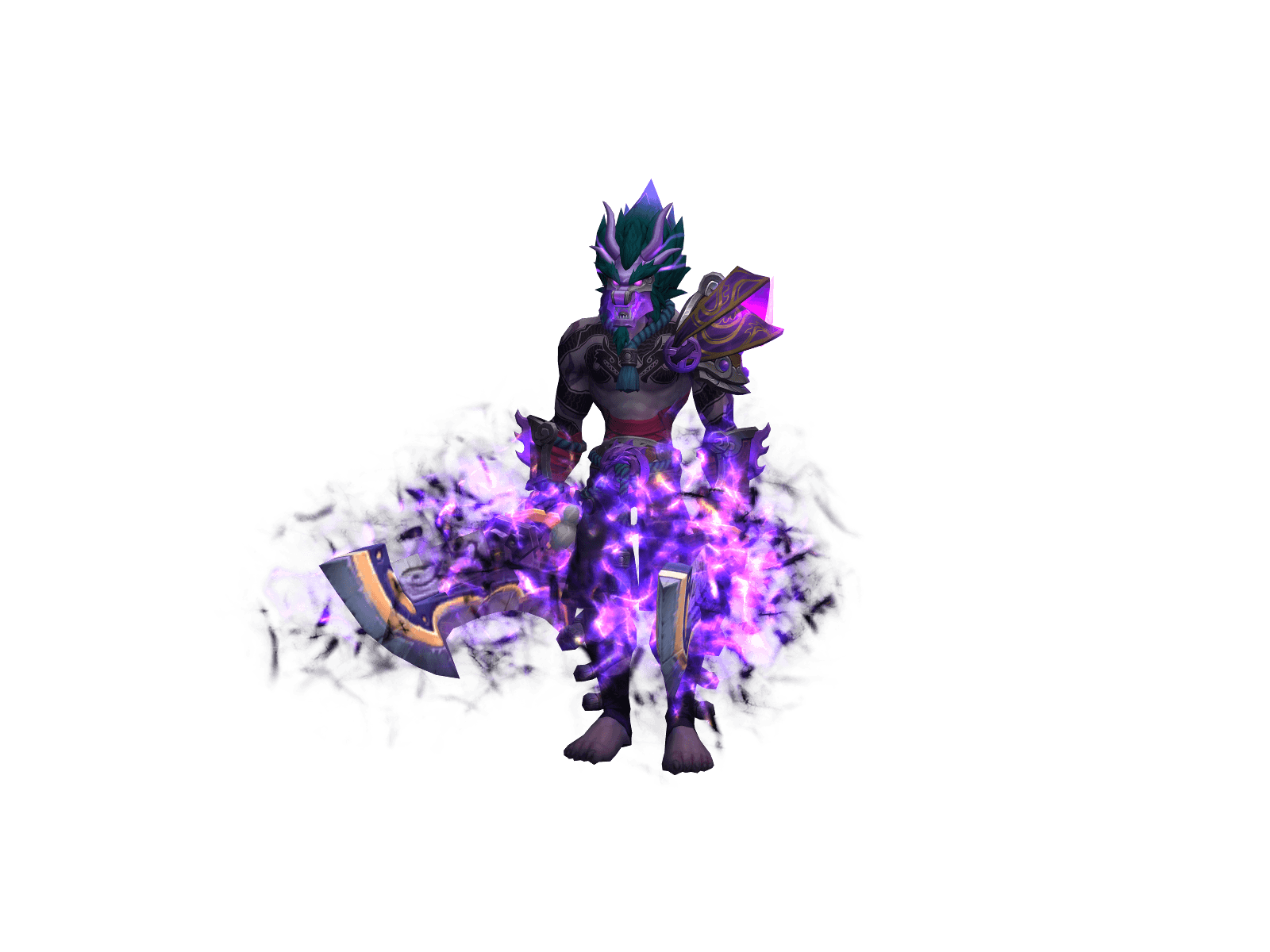 Full character render of Mmafighter
