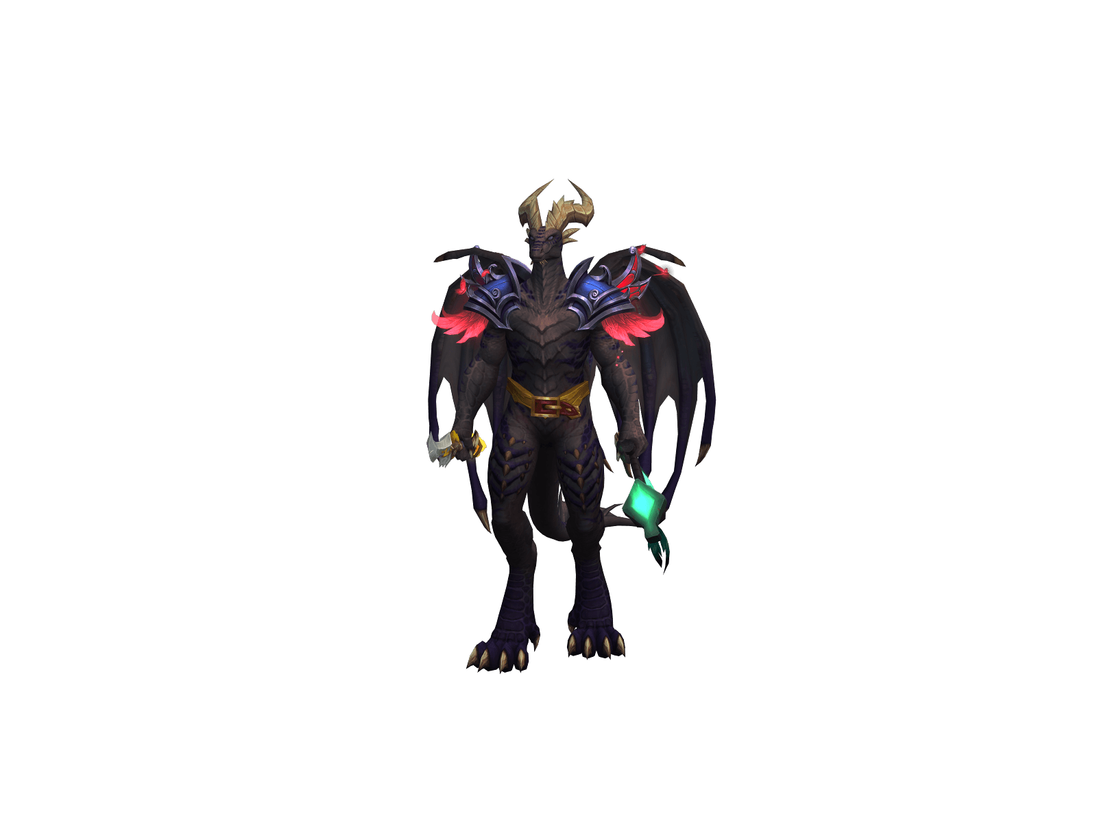 Full character render of Owodragon
