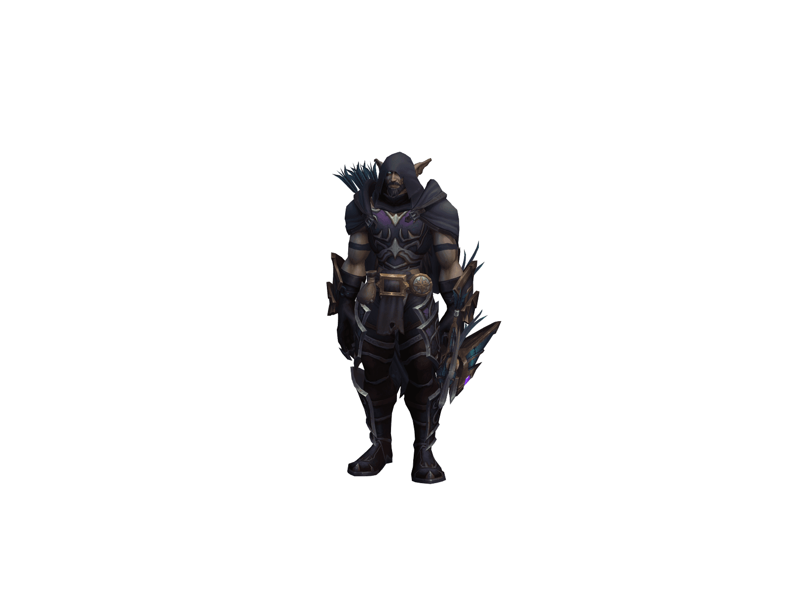Full character render of Mikhaos