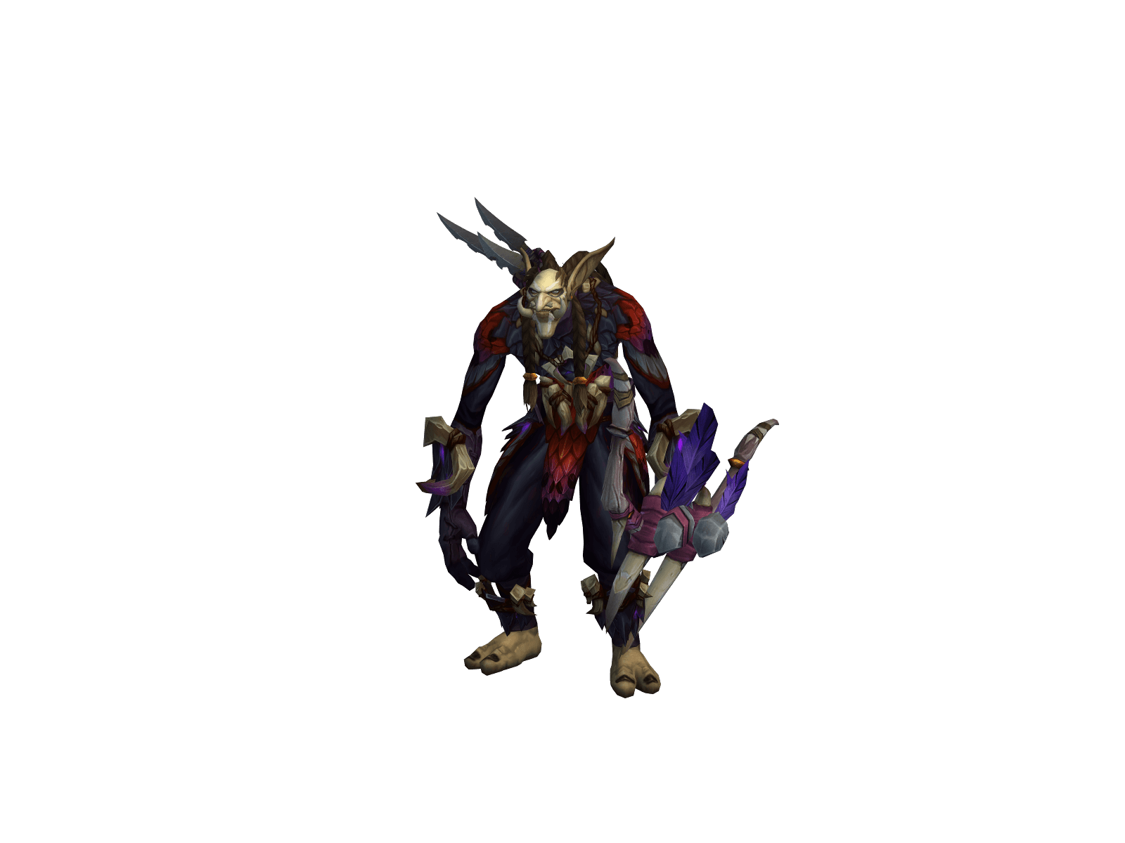 Full character render of Kæmpesvin