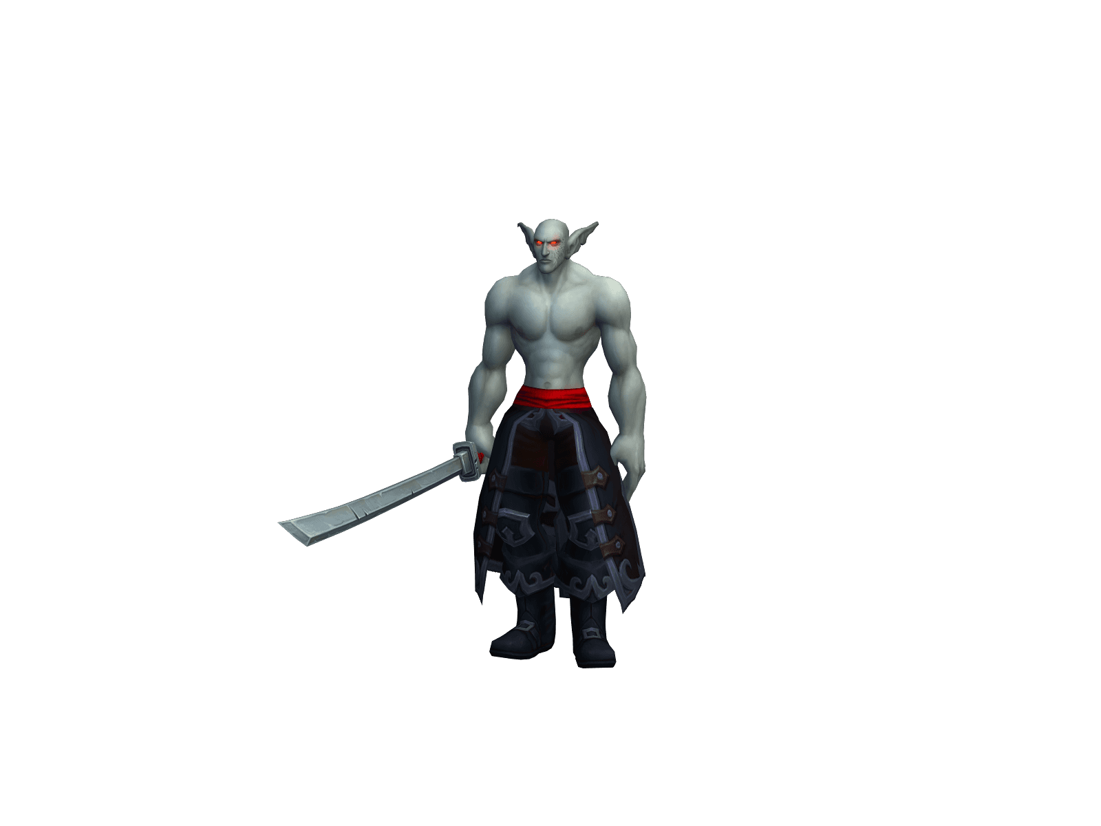 Full character render of Gucciwarrior