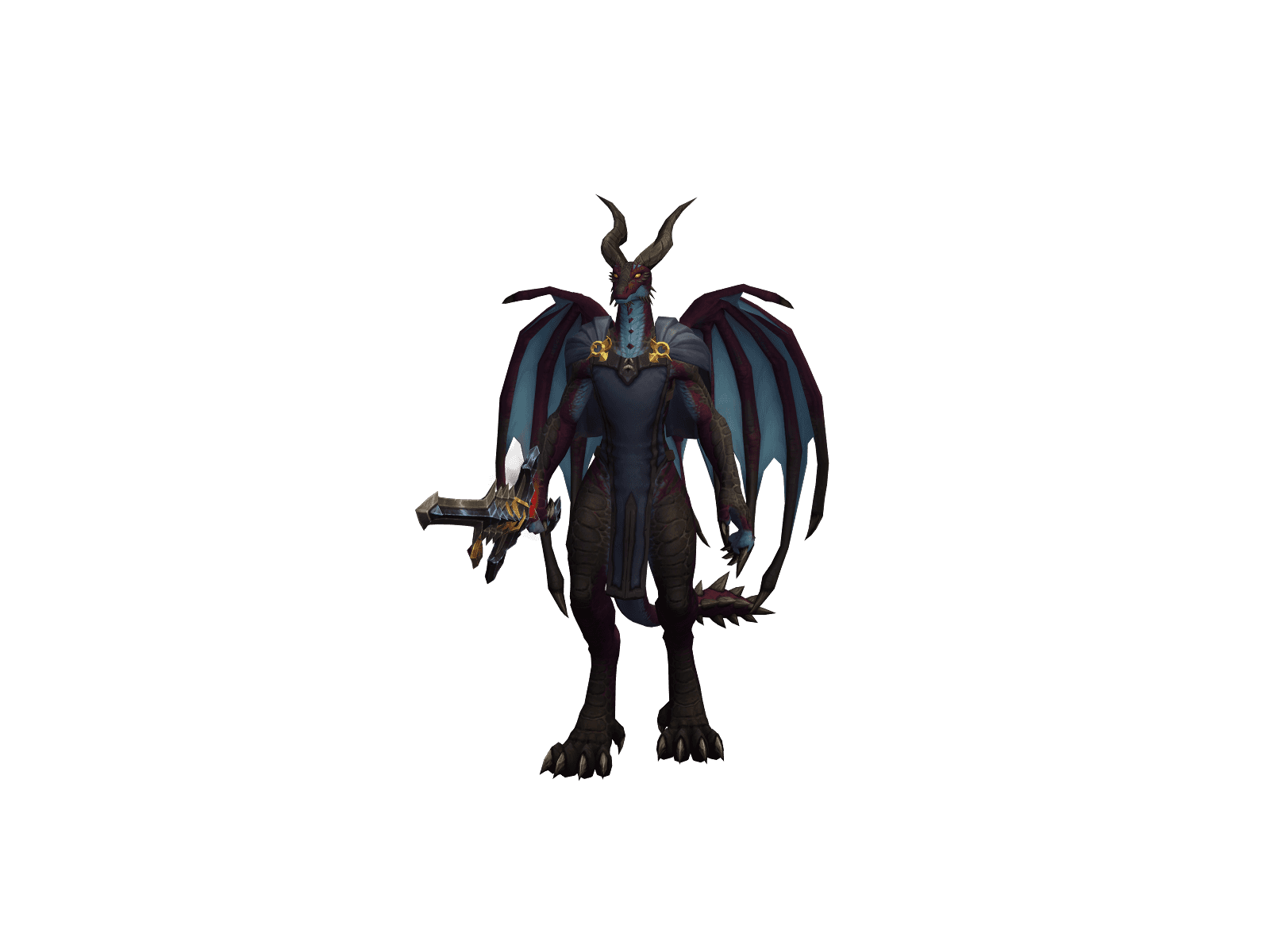 Full character render of Redrocket