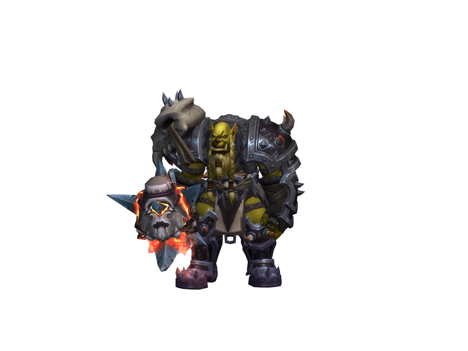 Full character render of Grômmâsh