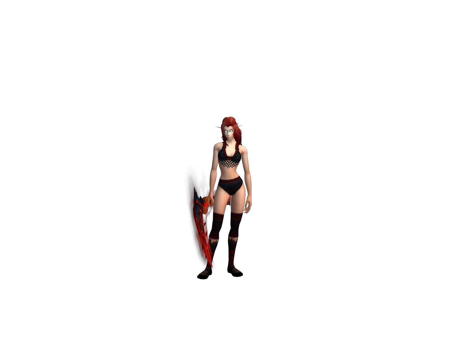 Full character render of Tussnelda