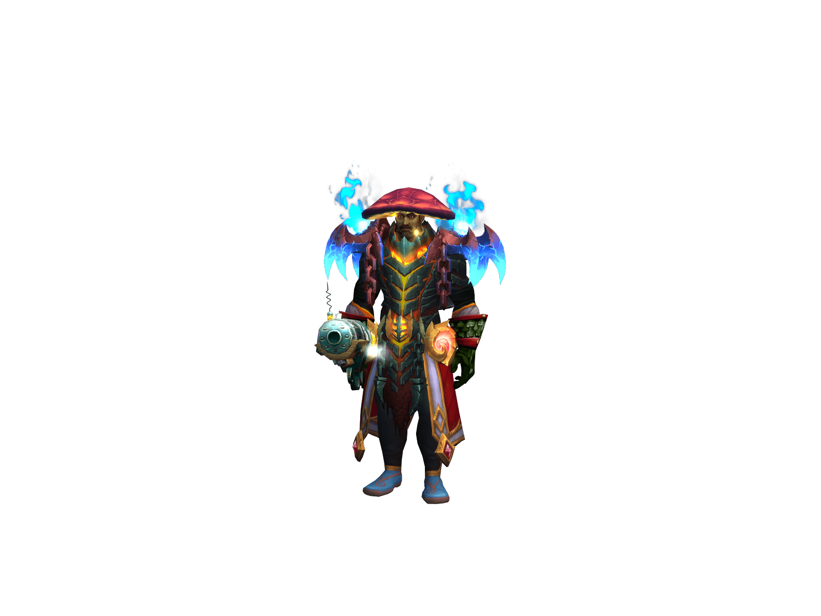 Full character render of Rámbòw