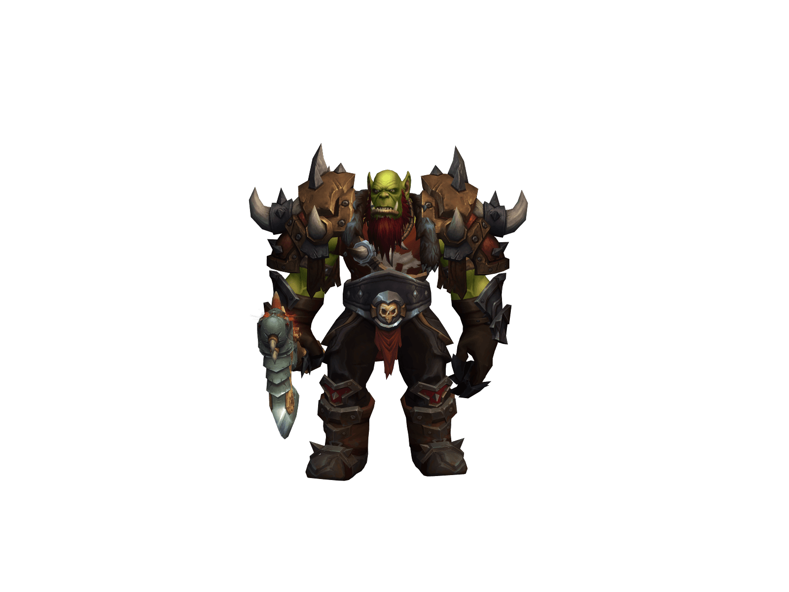 Full character render of Hromgar