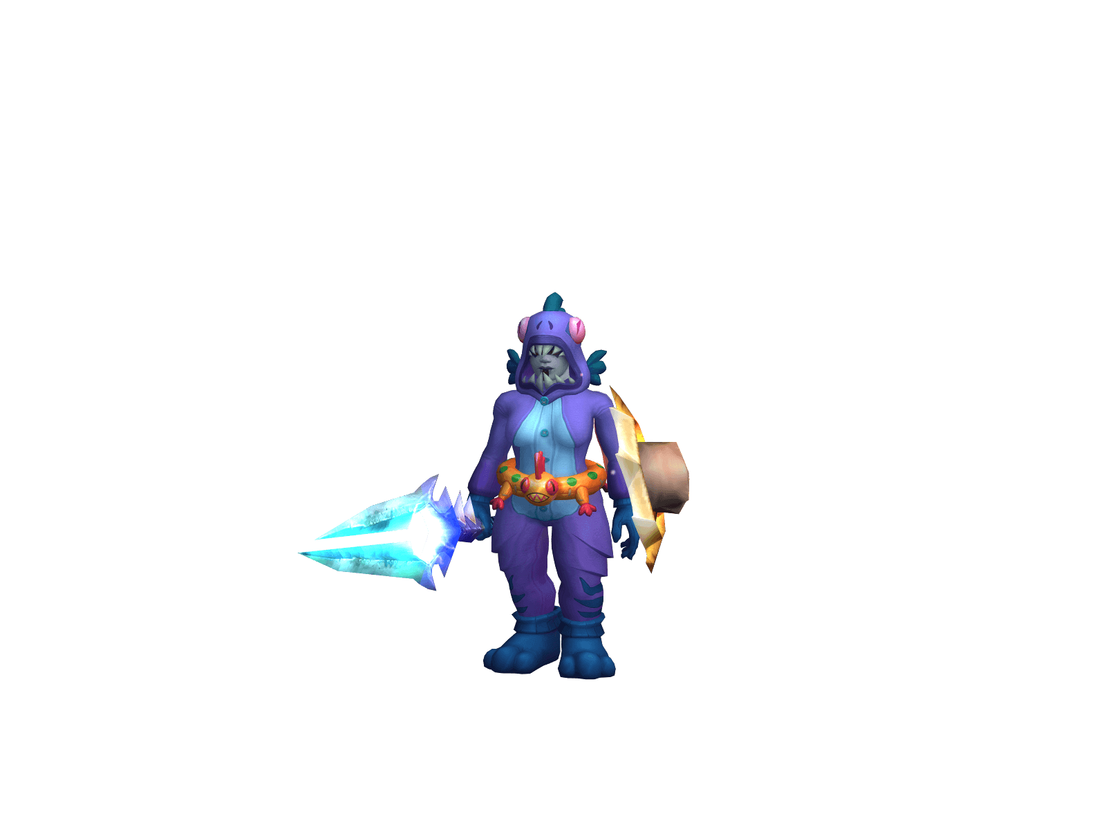 Full character render of Двабабла