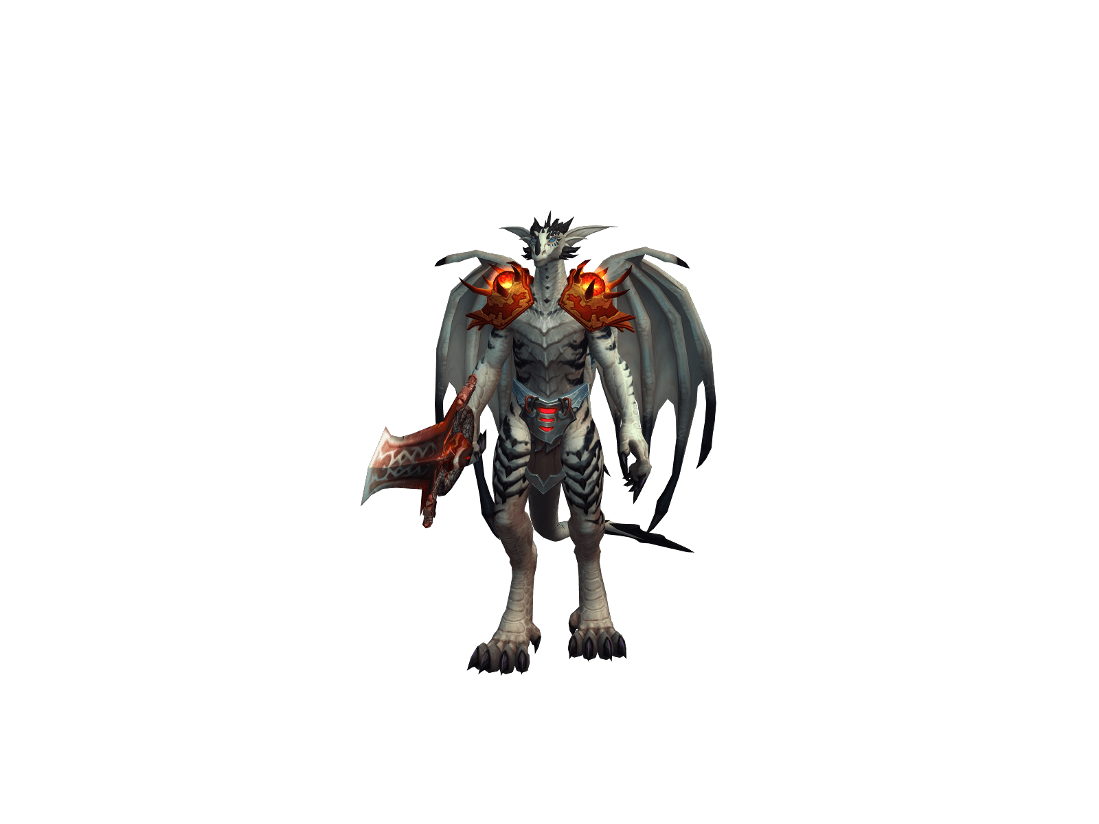 Full character render of Awrstrasza