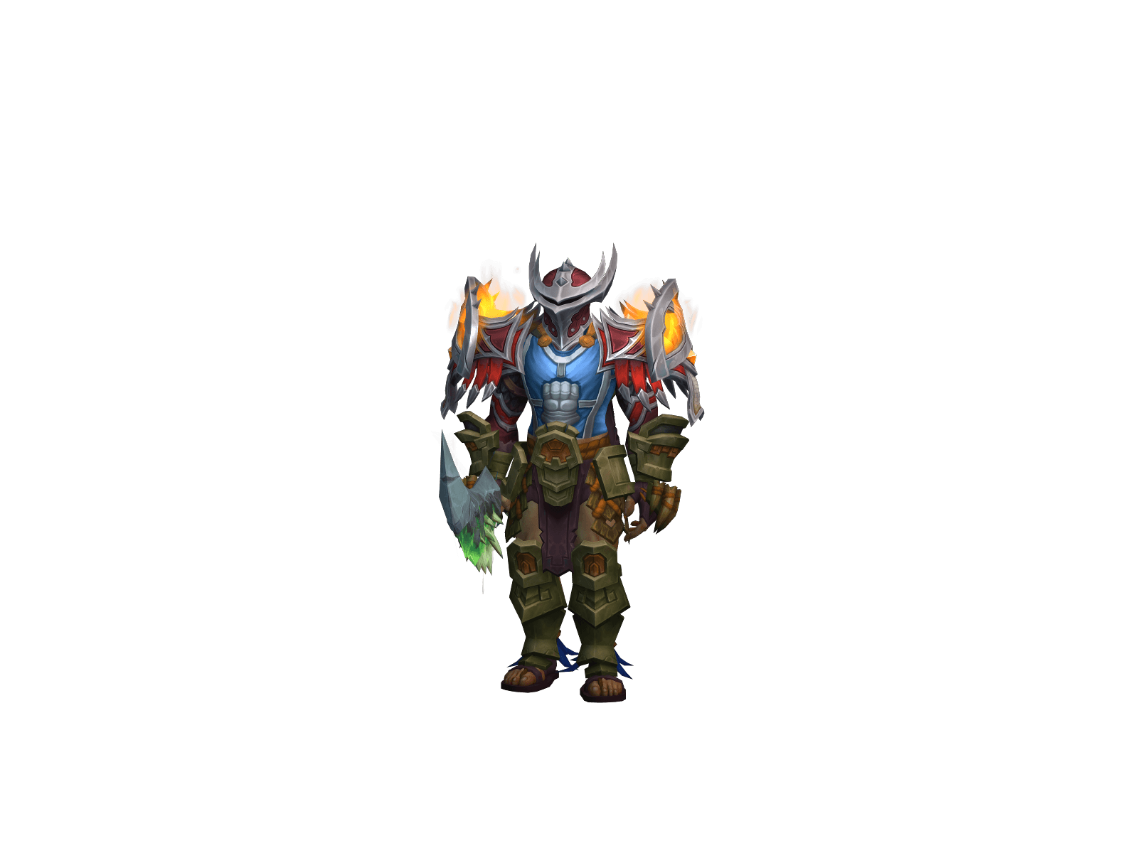 Full character render of Bigmerlin