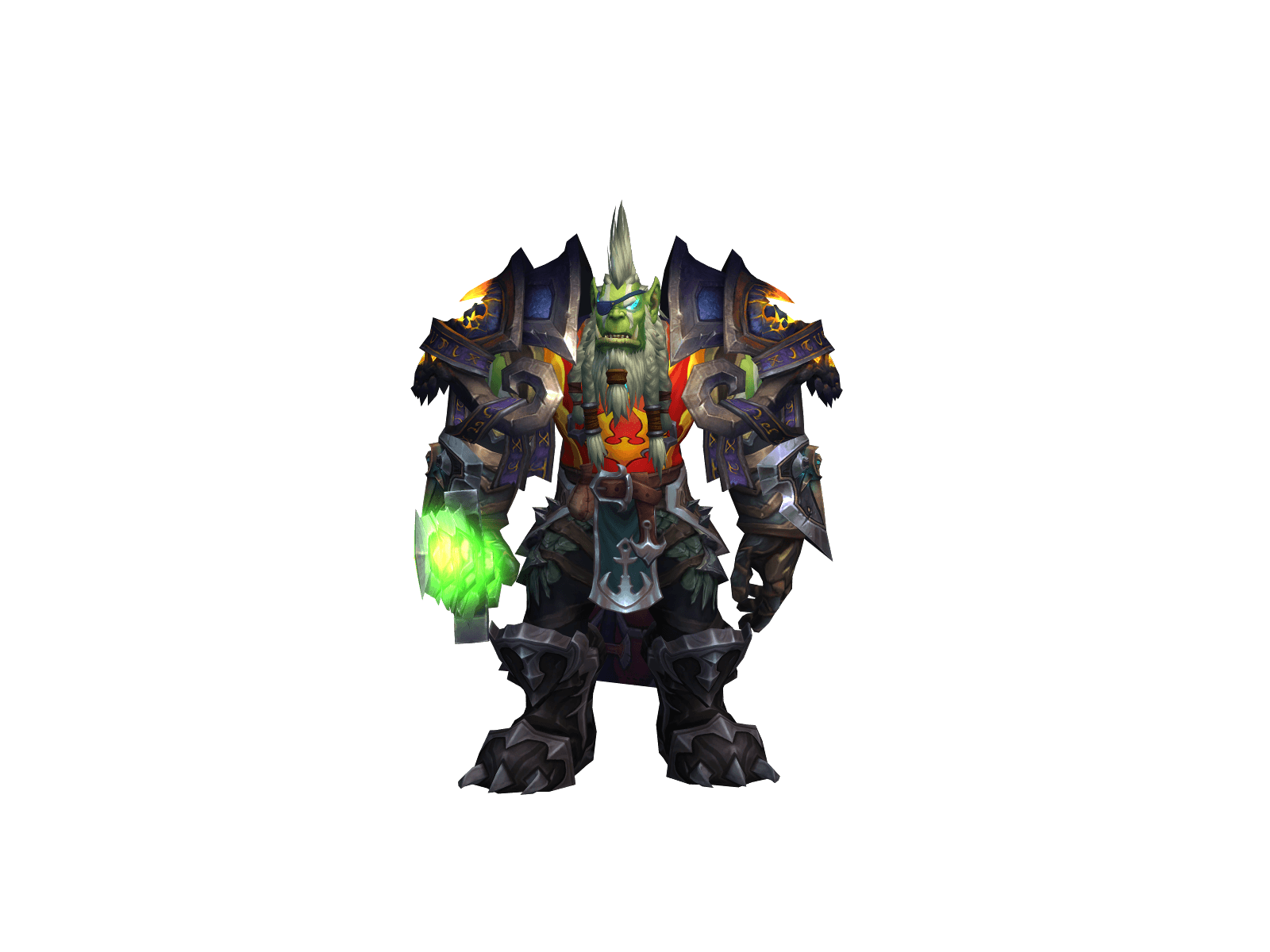 Full character render of Korgrym