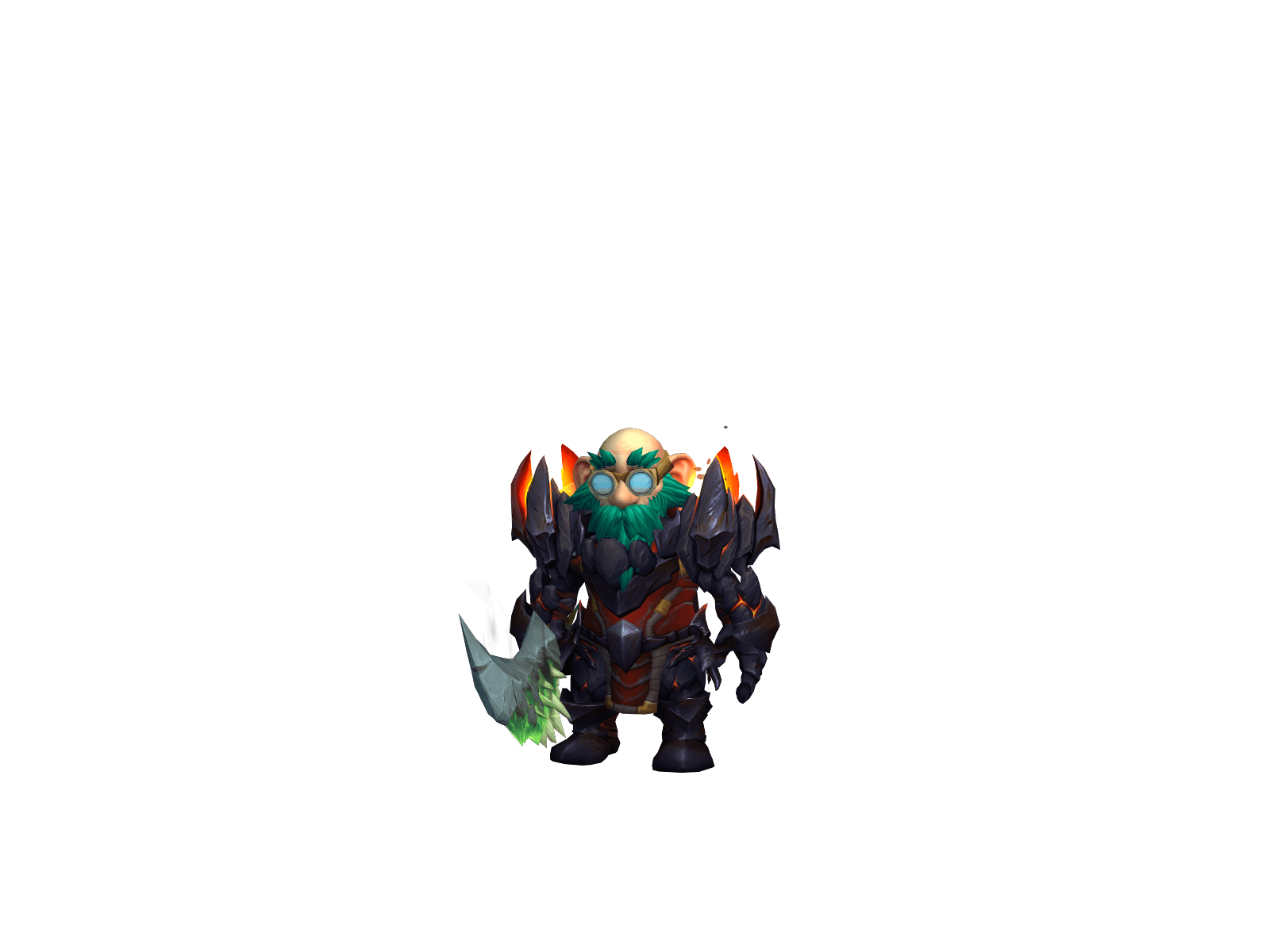 Full character render of Warriorbrain