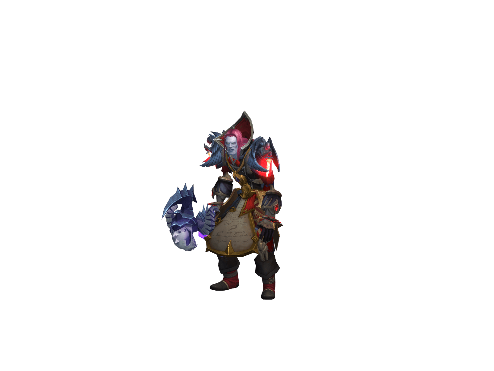 Full character render of Popedark