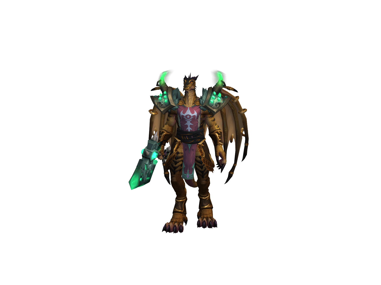 Full character render of Drakeodylos