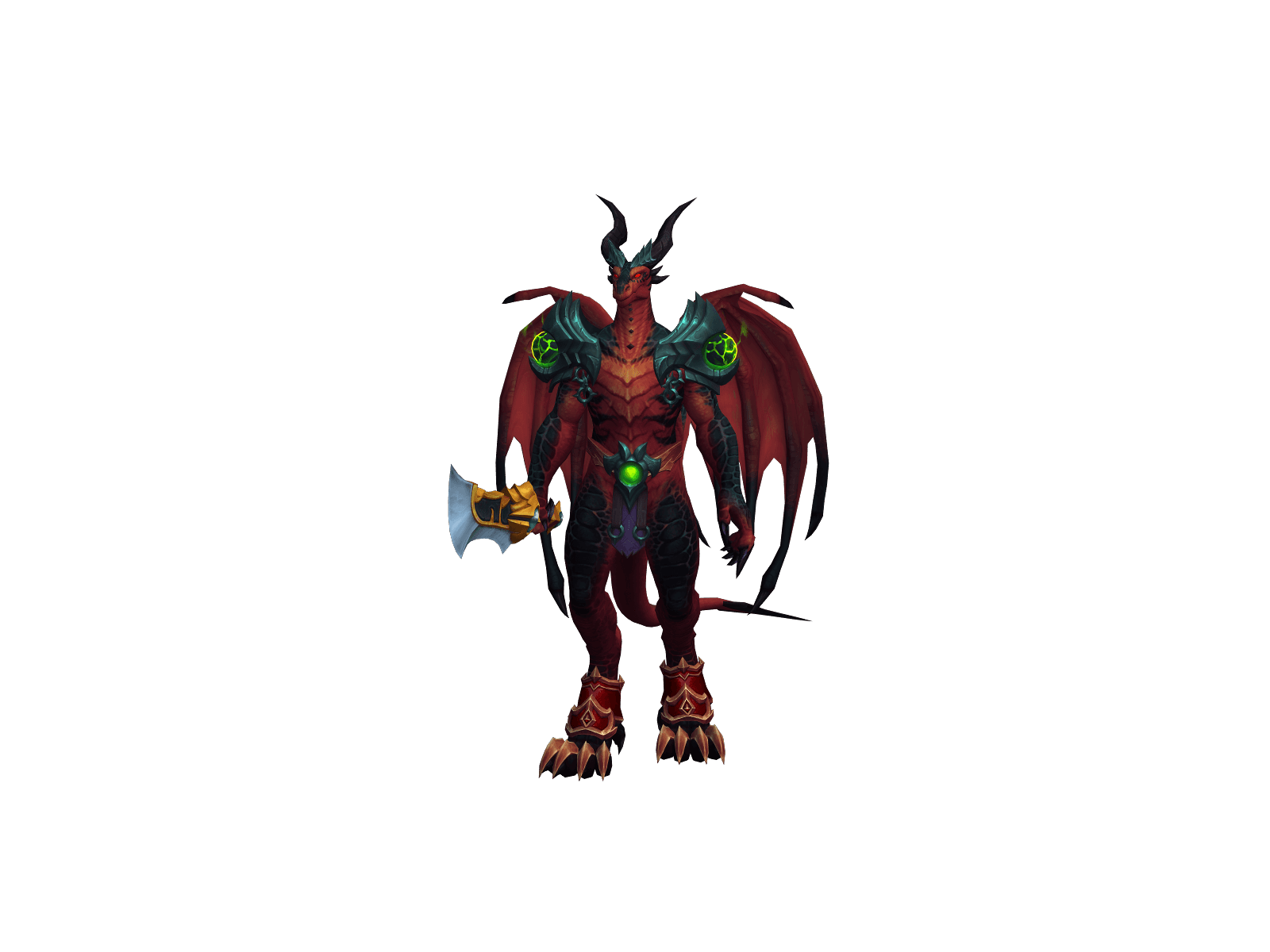 Full character render of Genesis