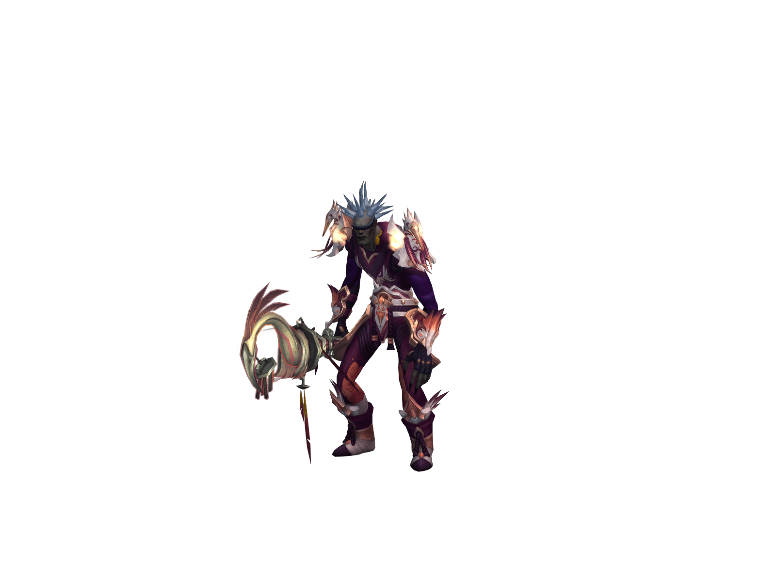 Full character render of Huank
