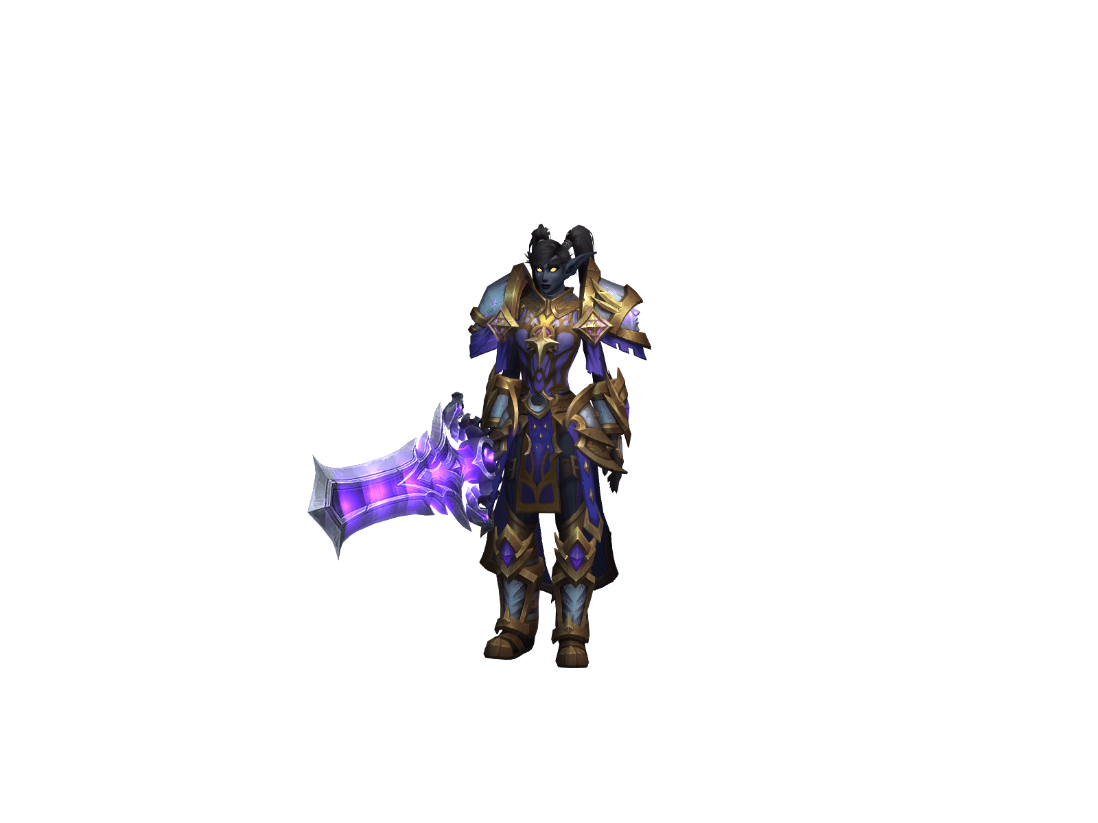Full character render of Qendar