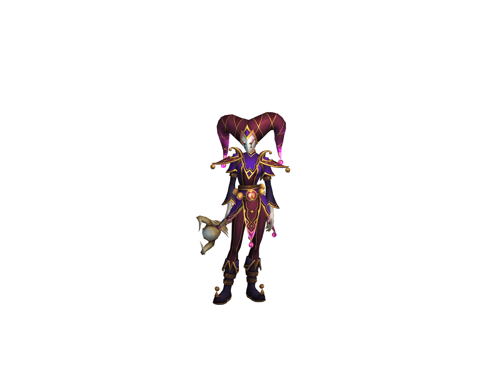 Full character render of Hârlequin