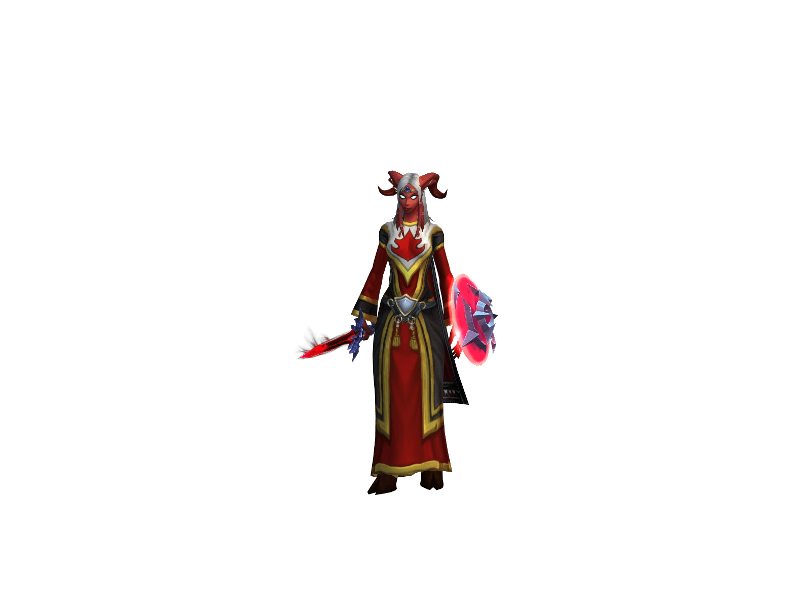 Full character render of Stríká