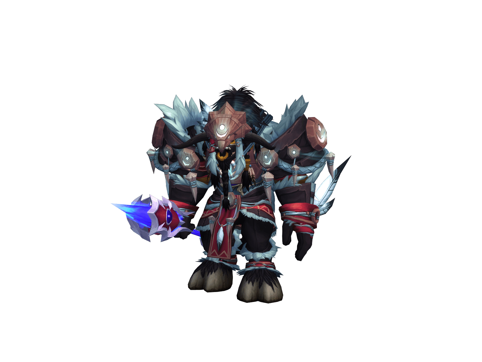 Full character render of Mascraxx