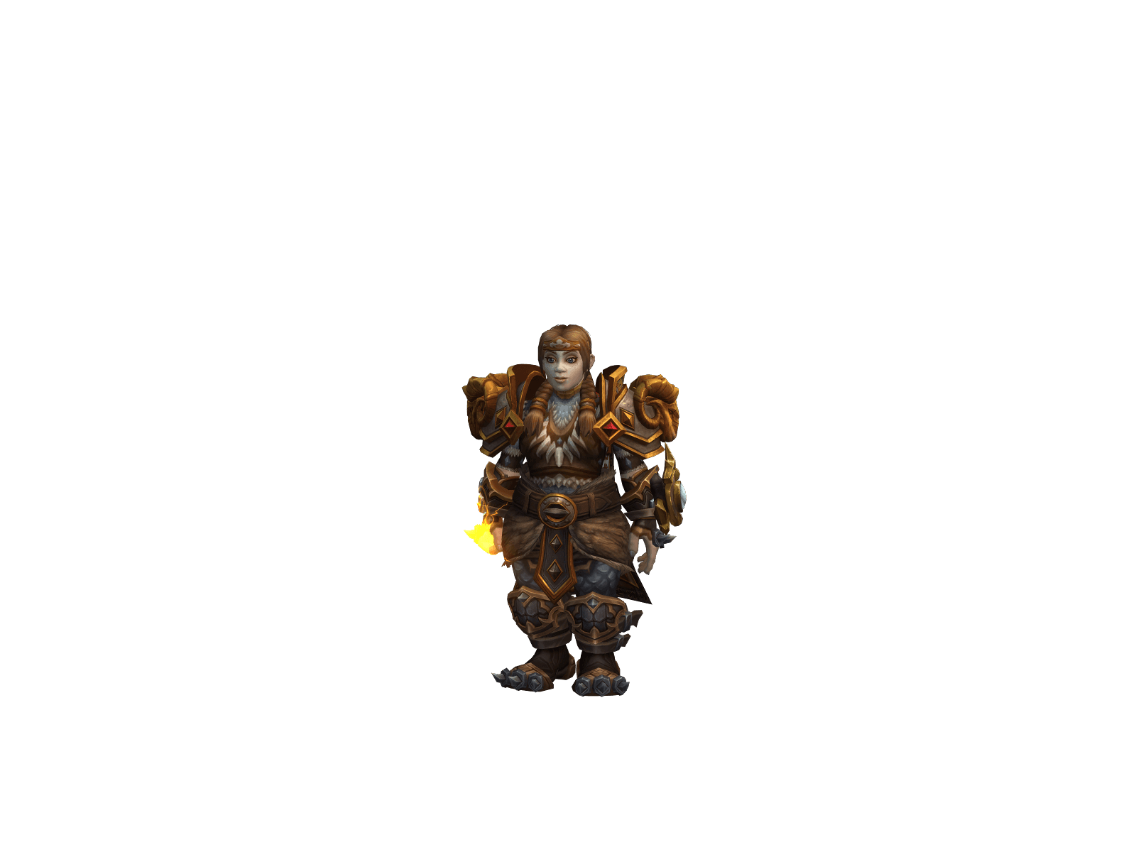 Full character render of Holzfräulein