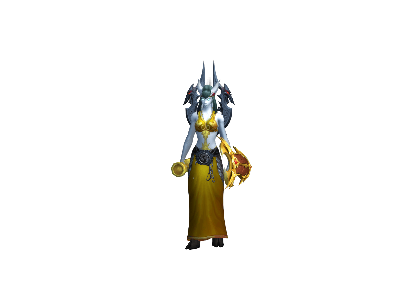 Full character render of Ikeashamanen
