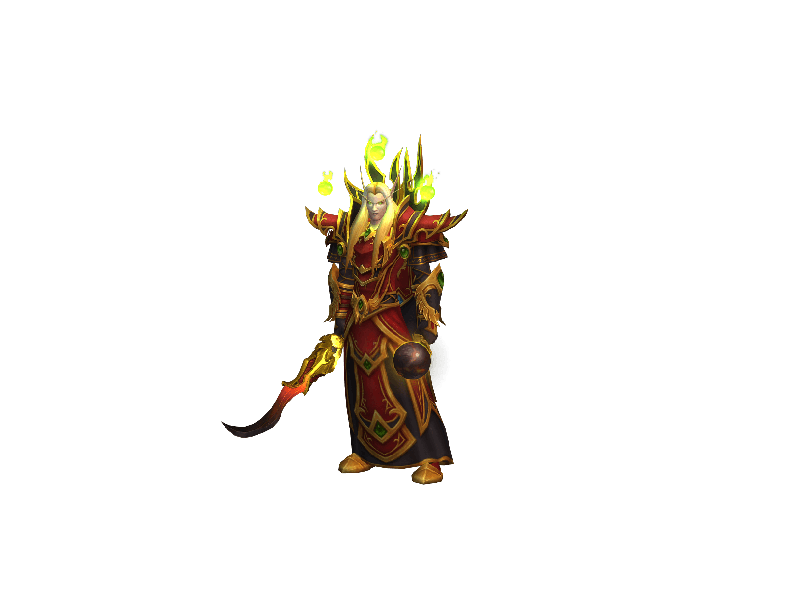 Full character render of Kael