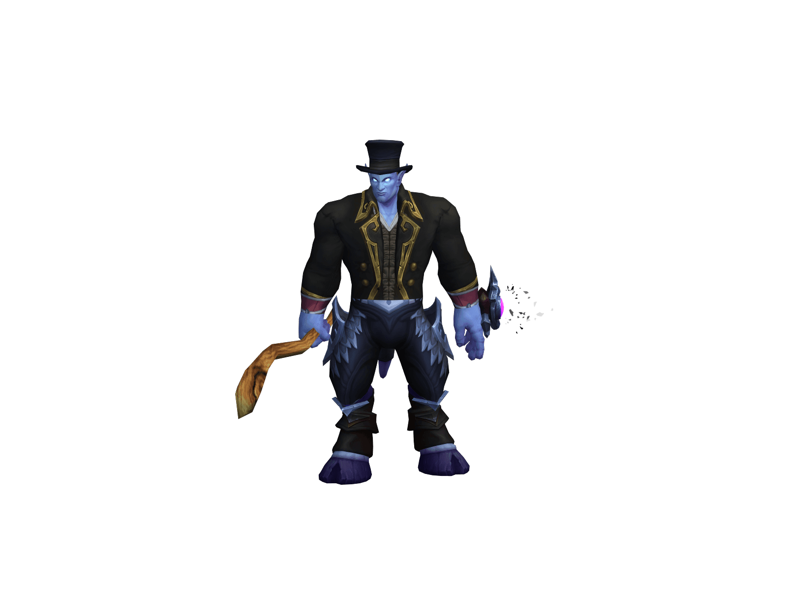 Full character render of Лостстайл