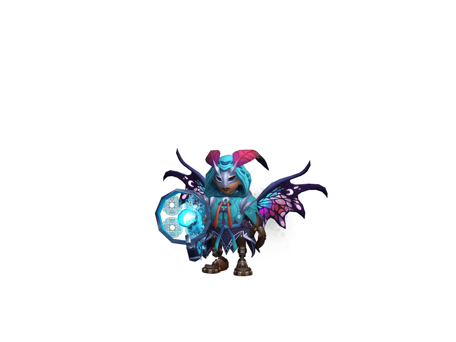 Full character render of Мехасосискка