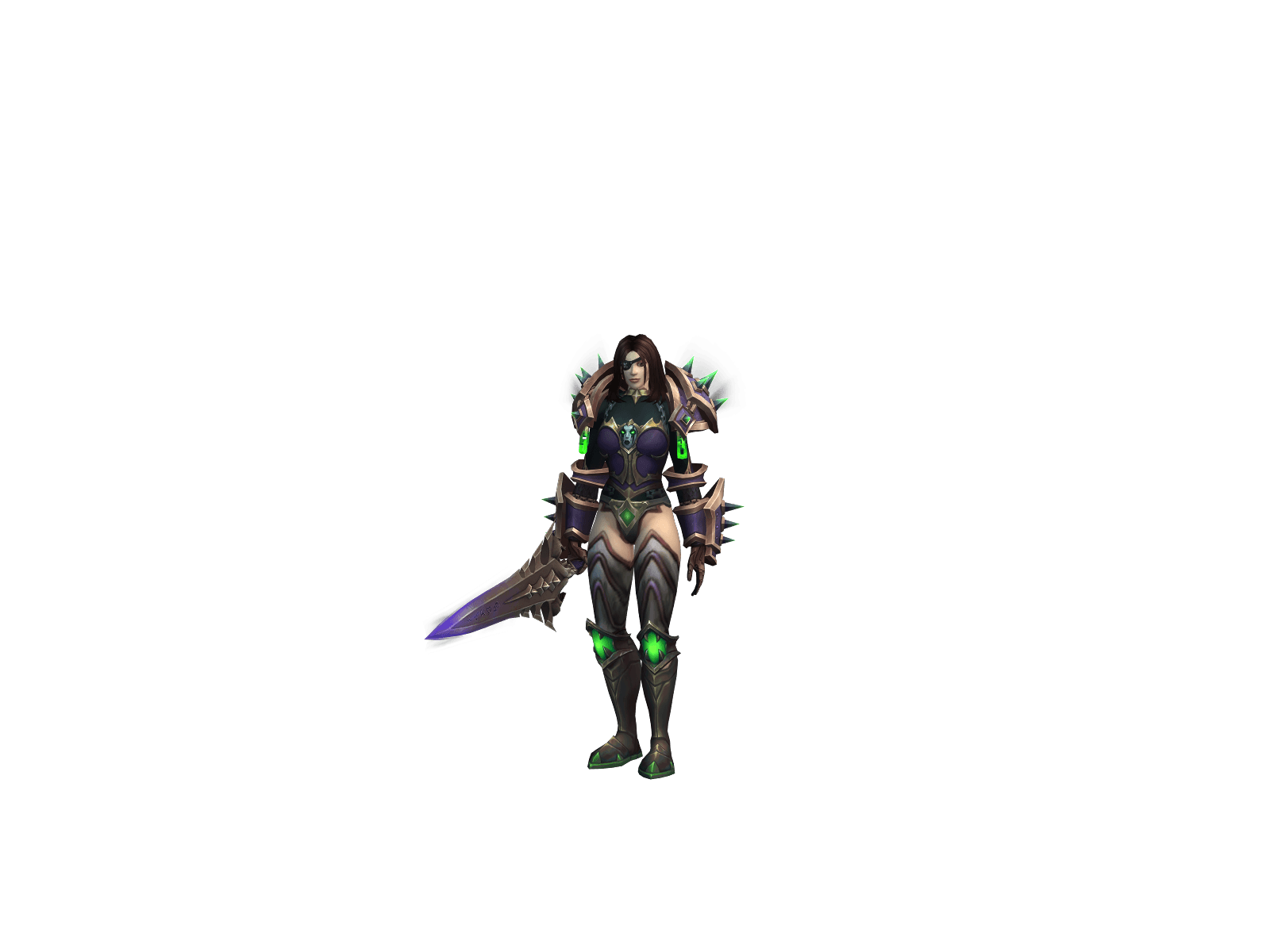 Full character render of Эгвиния