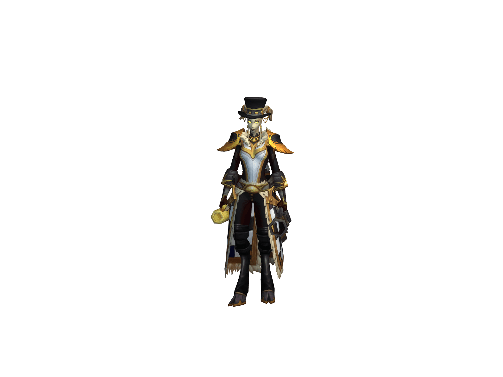 Full character render of Священица