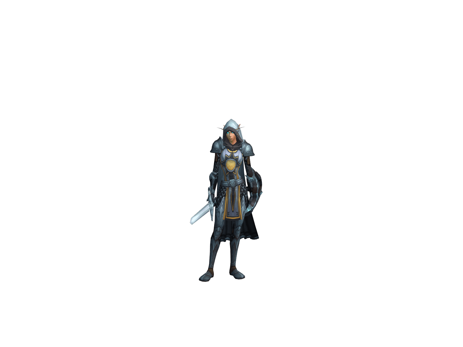 Full character render of Нуш