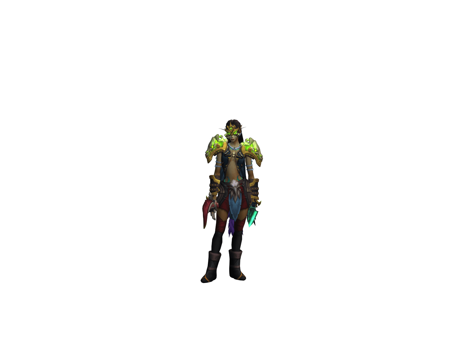 Full character render of Абстрактна