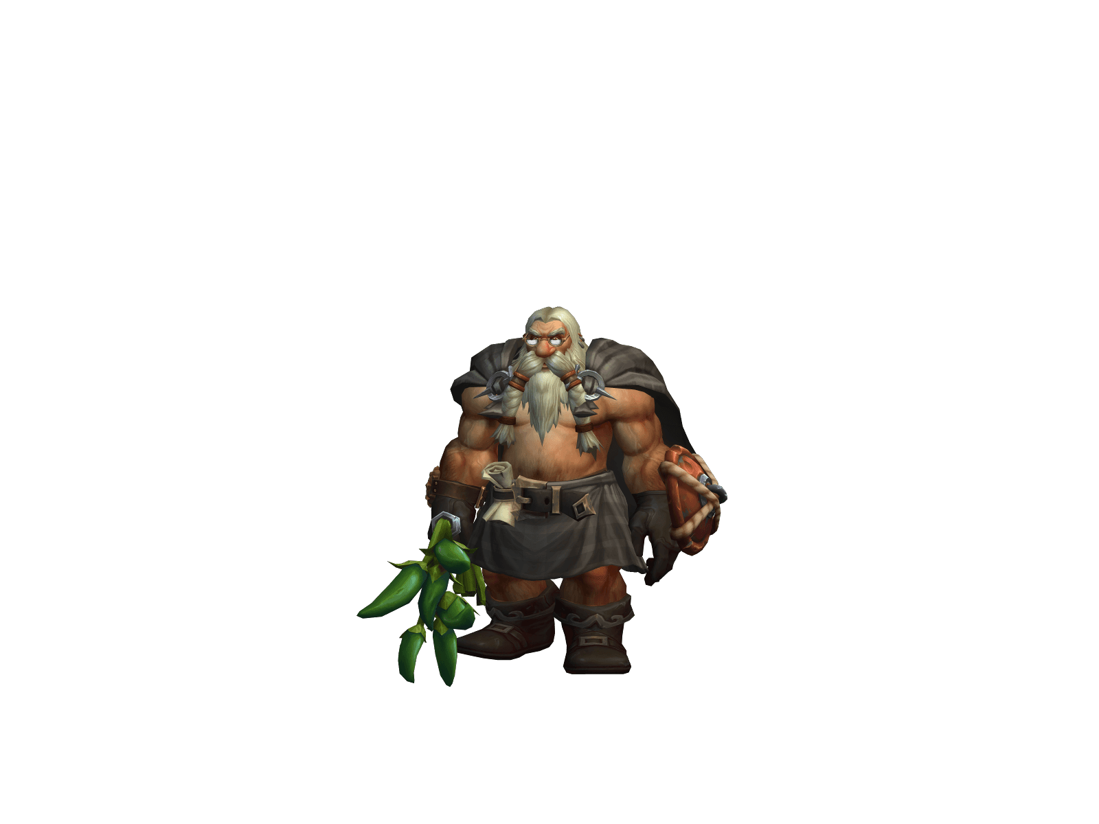 Full character render of Bak
