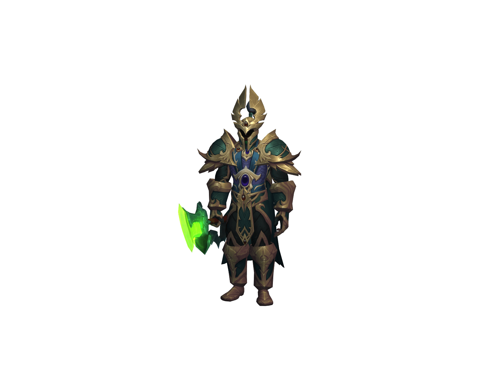 Full character render of Glassc
