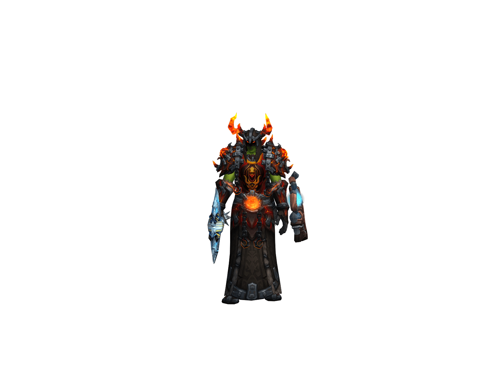 Full character render of Bestshaman