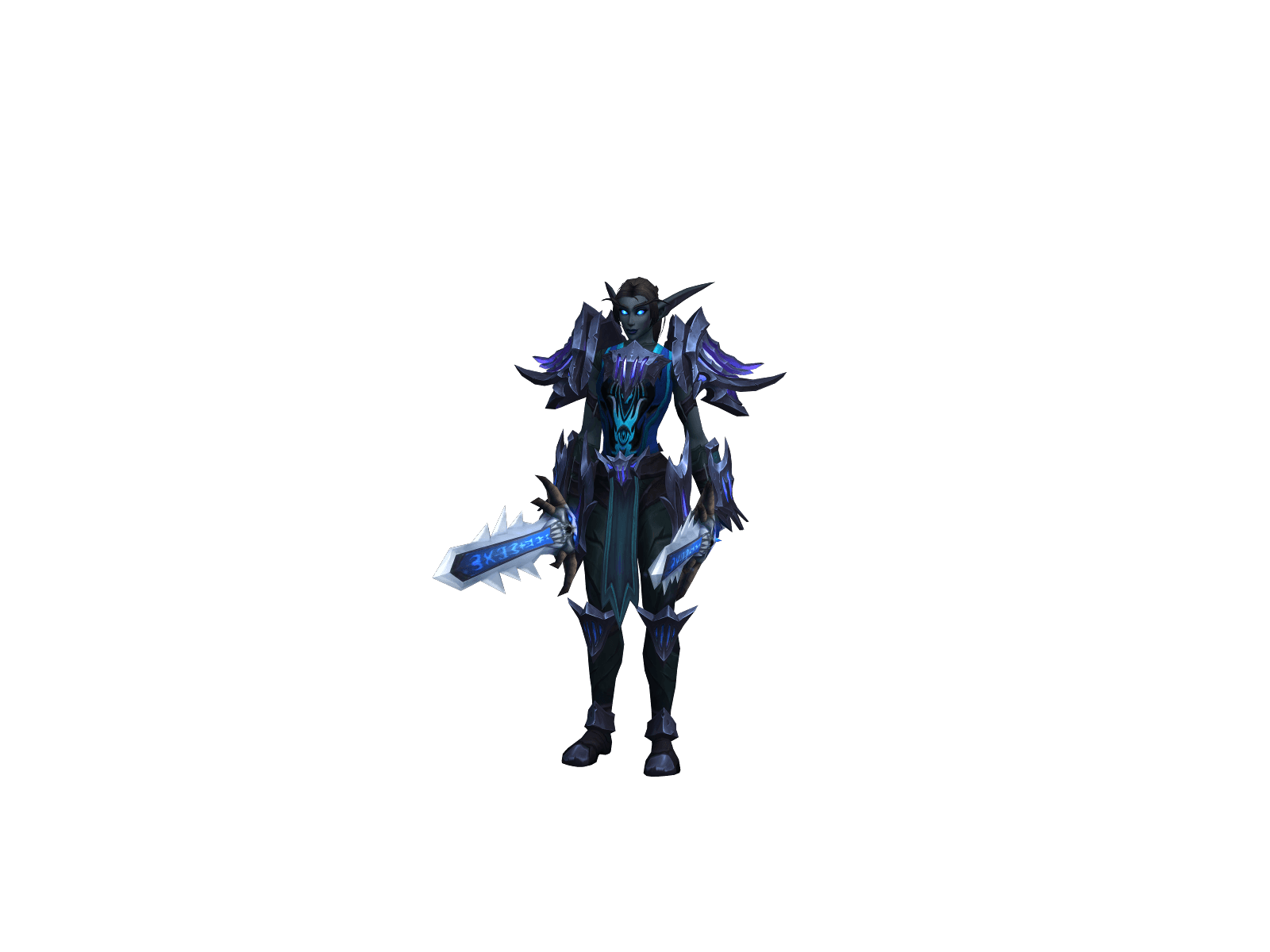 Full character render of Pinkredbull