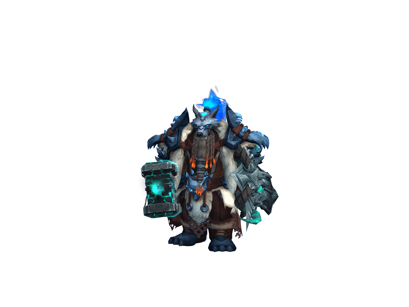 Full character render of Firetaur