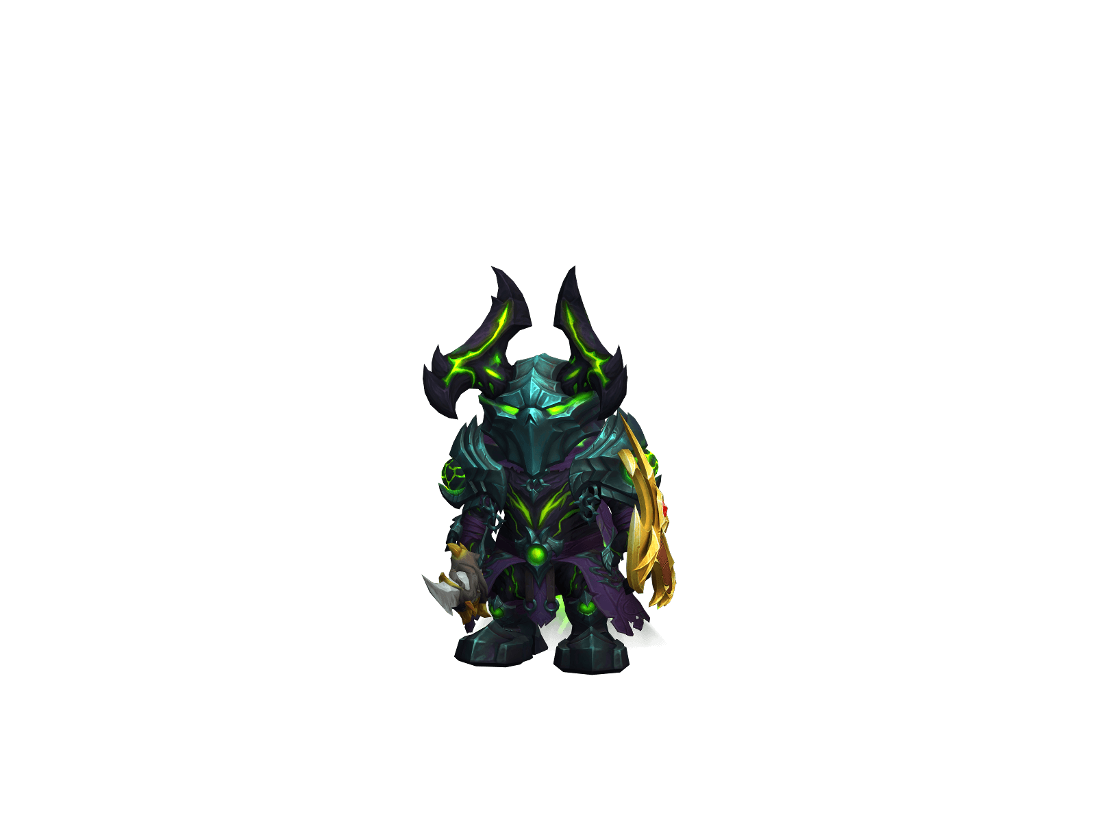Full character render of Heightless