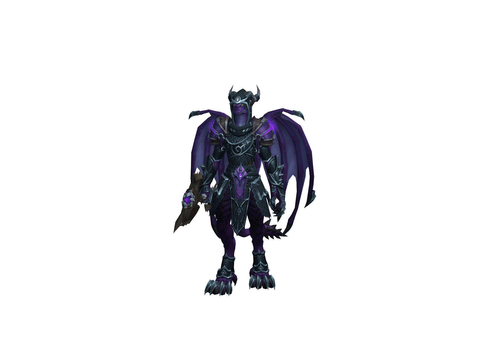 Full character render of Hellmidragon