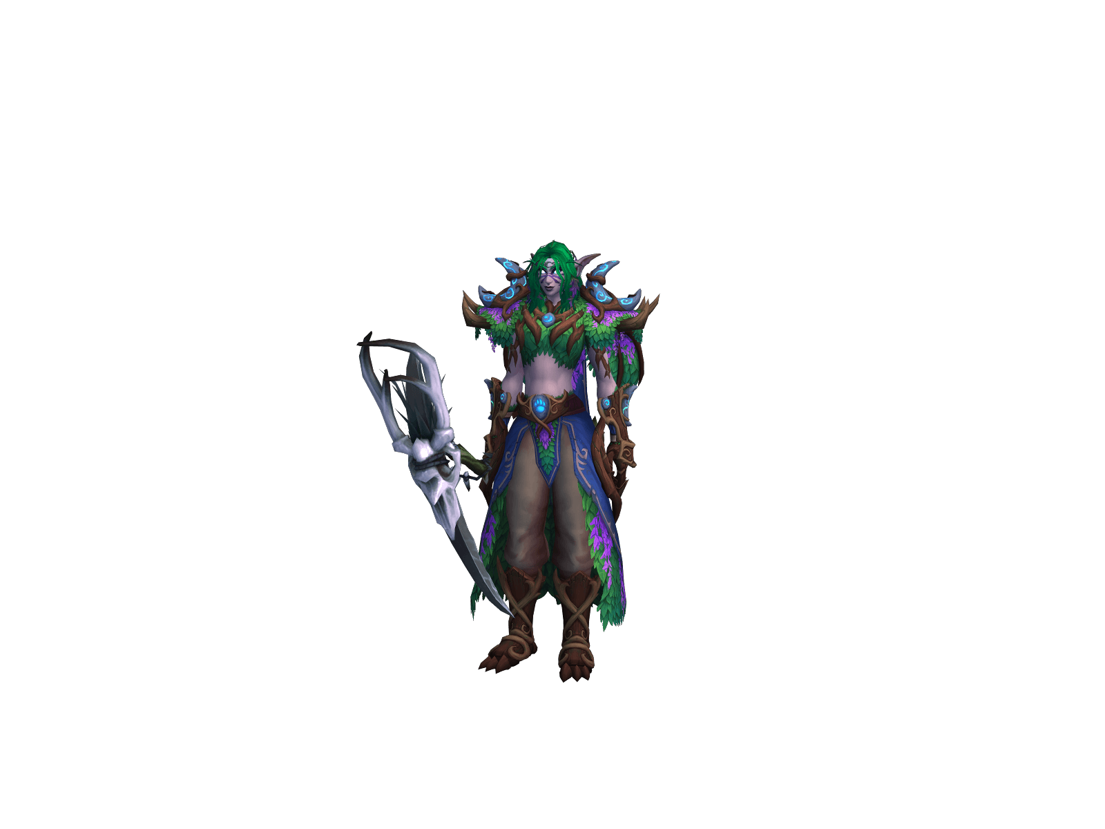 Full character render of Blätterdom