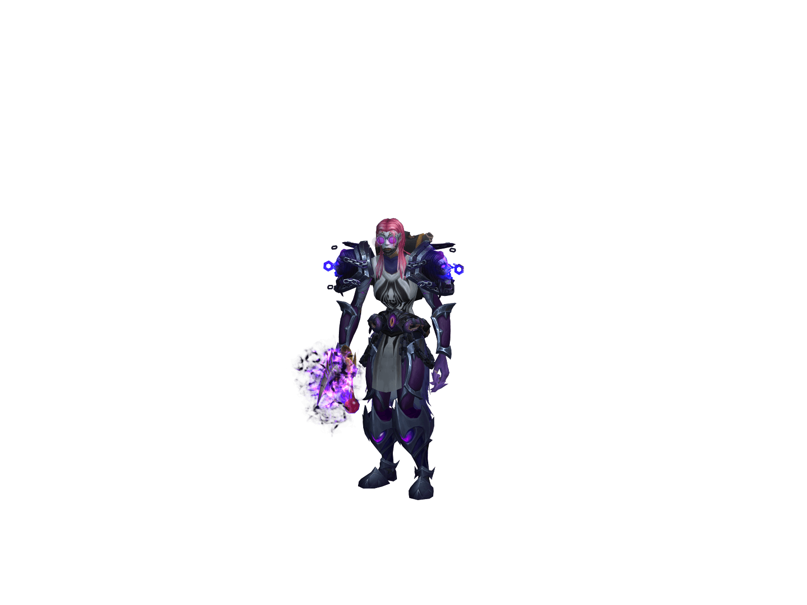 Full character render of Because