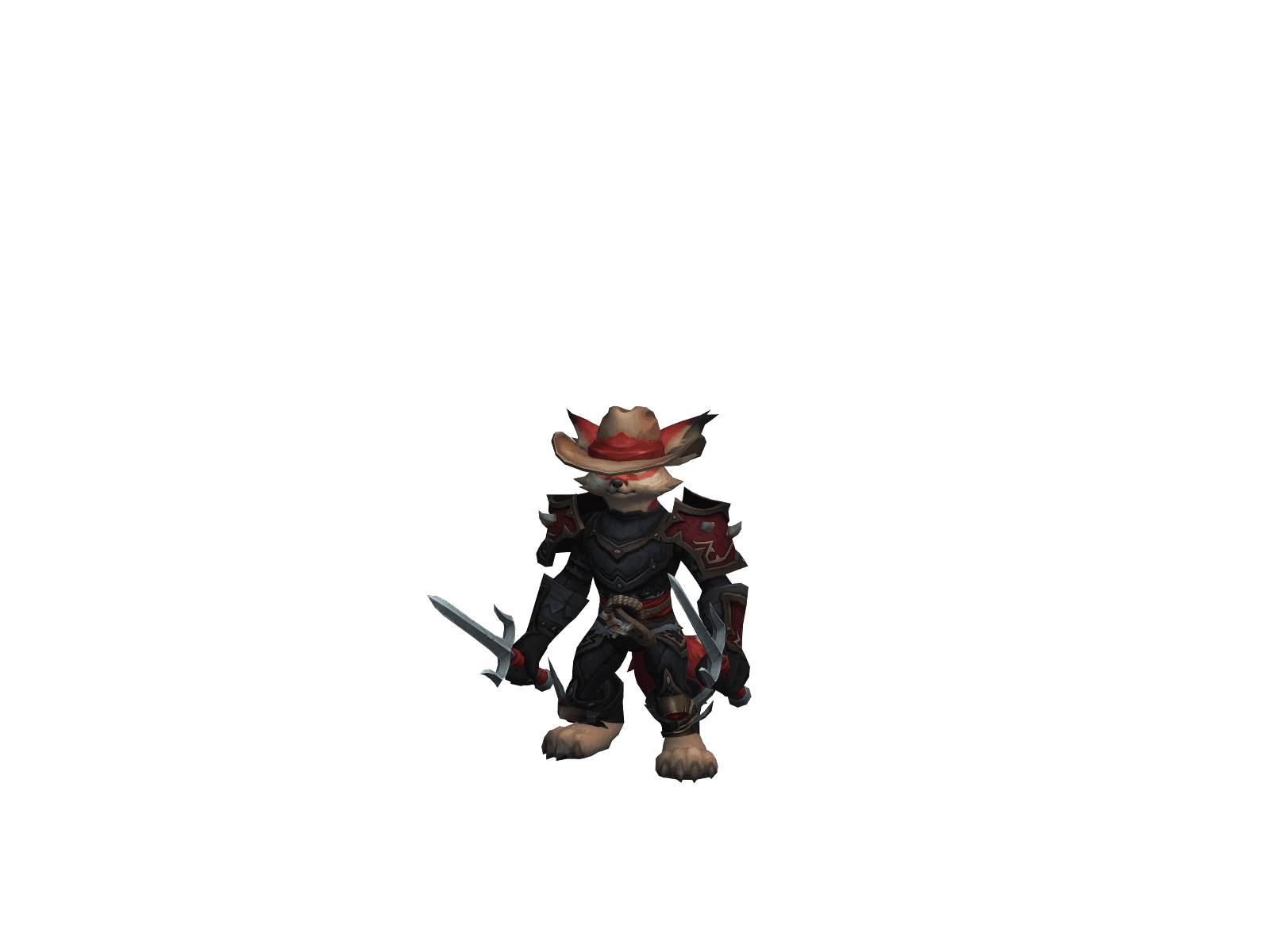Full character render of Rotpfote