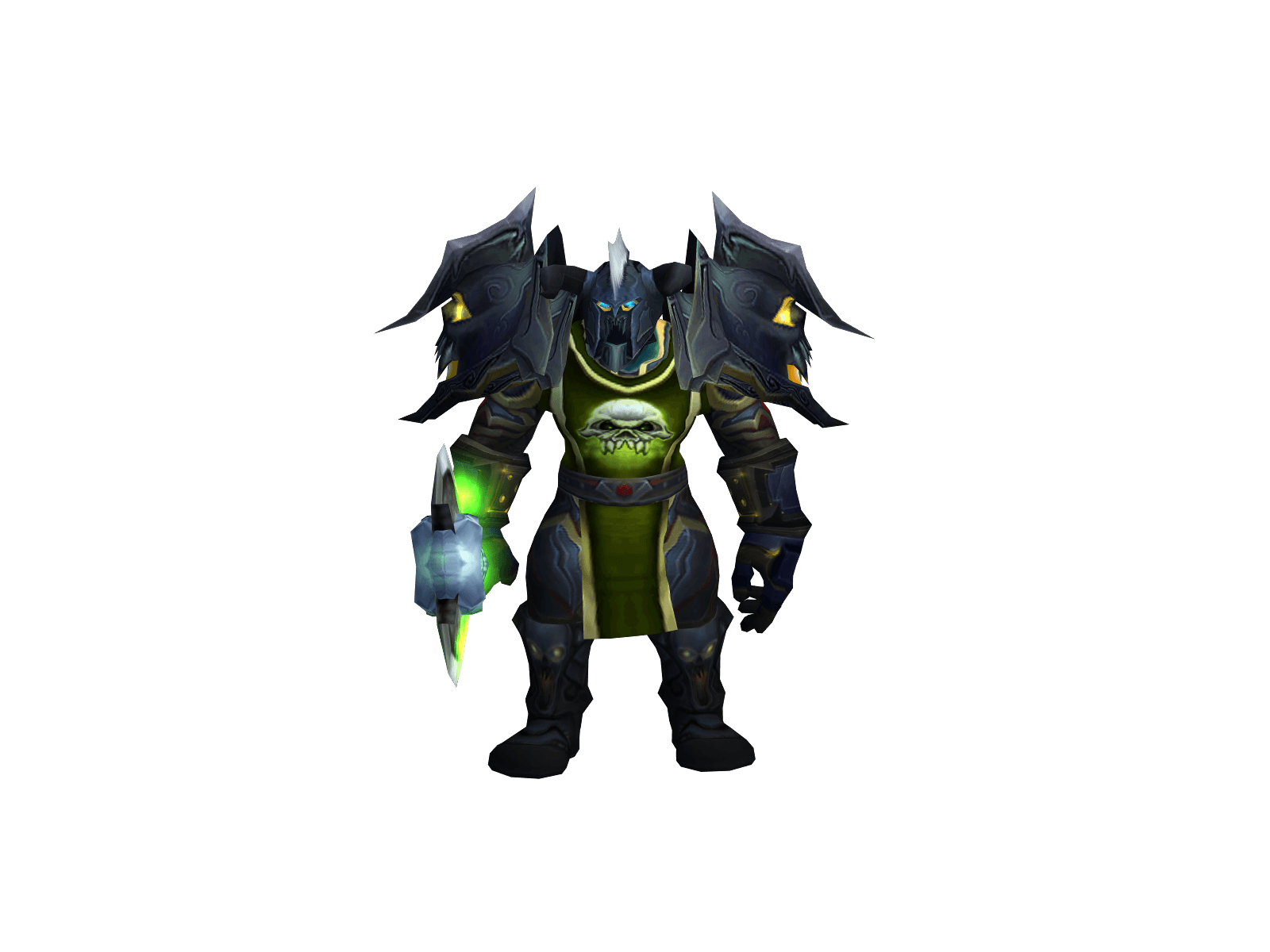 Full character render of Dámpening